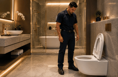 Desentupimento de Vaso Sanitário Removemos obstruções em vasos sanitários com rapidez e sem complicações, garantindo um serviço seguro. Fale conosco e peça seu orçamento.